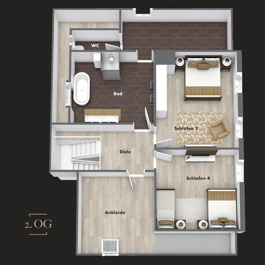Primera Villa Singen Luaran gambar